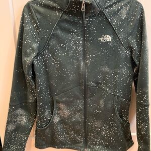 The North Face Dark Green Speckled Jacket